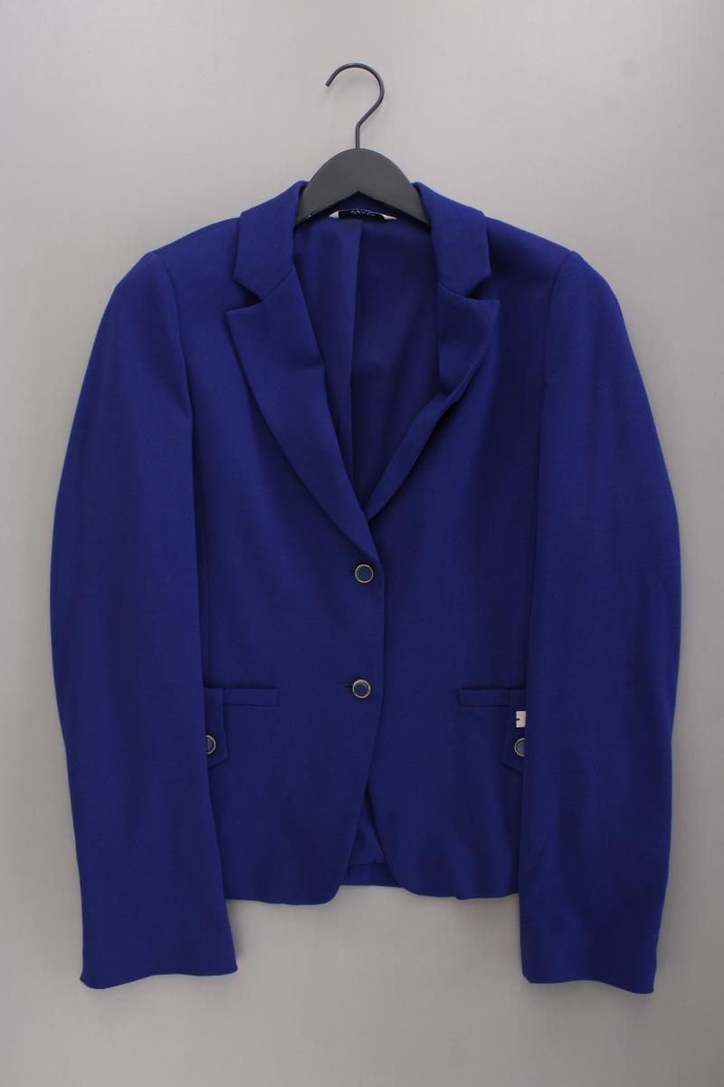 Liu Jo Classic Blazer Gr. IT 48 (L) blau aus Viskose