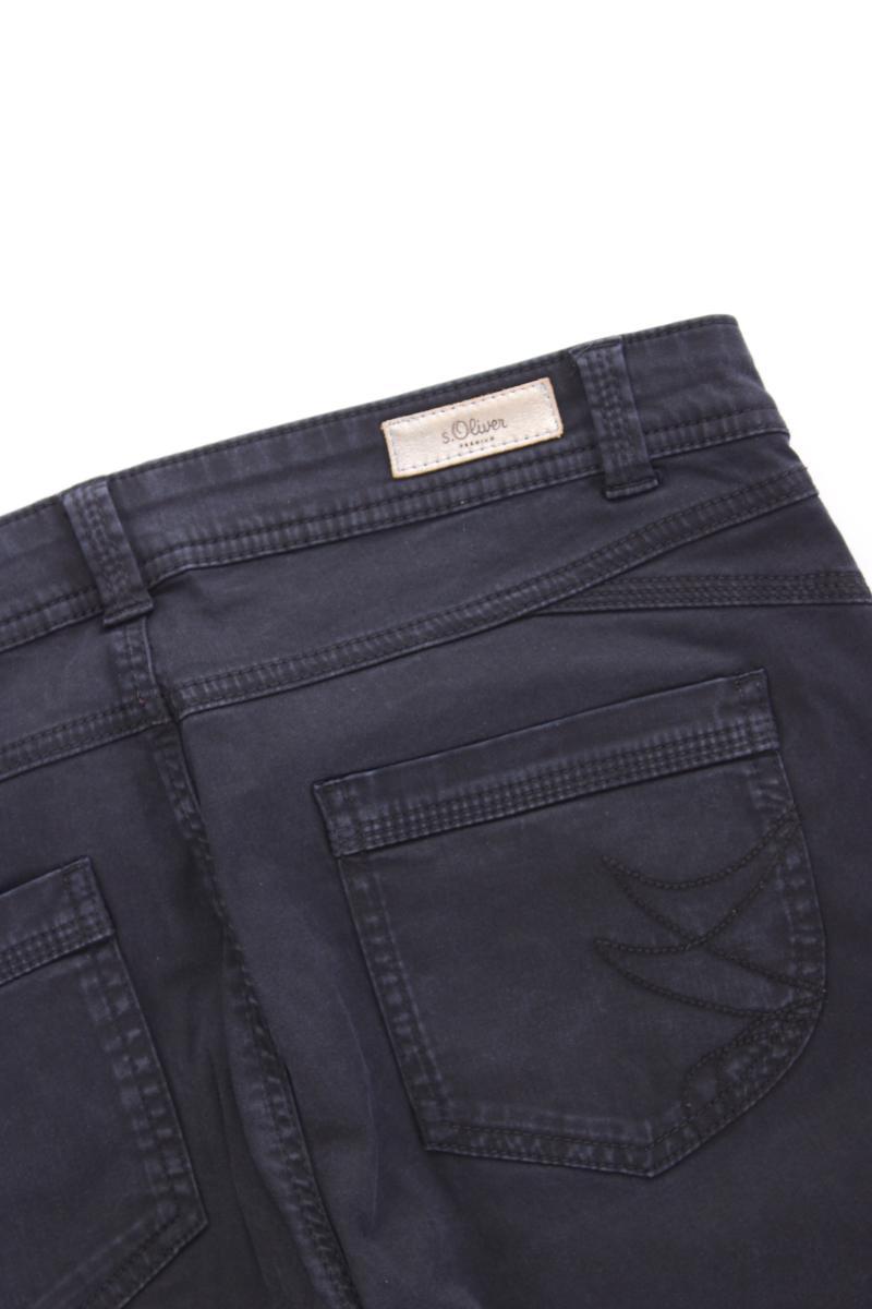 s.Oliver Premium Hose Gr. 42 blau aus Baumwolle