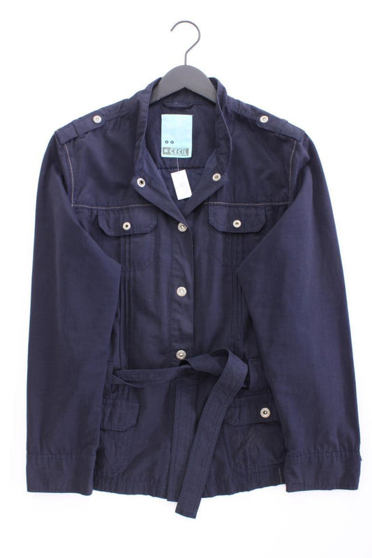 Cecil Übergangsjacke Gr. XL blau aus Polyester