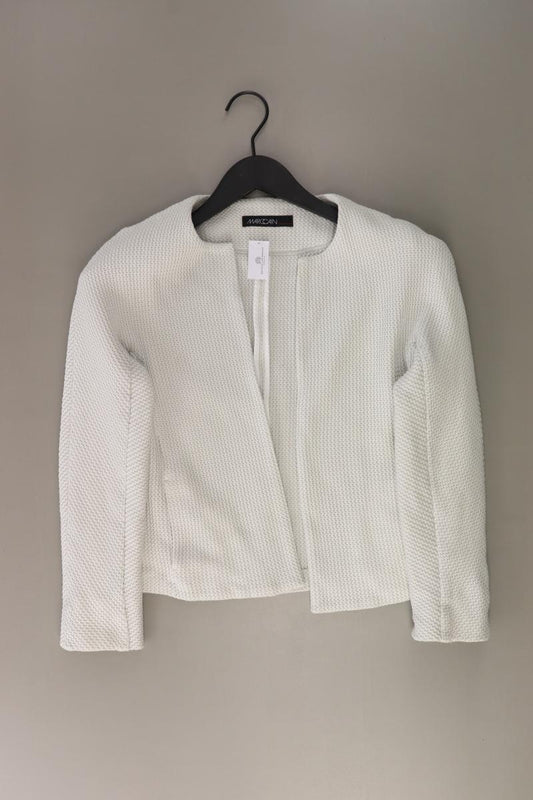 Marc Cain Regular Cardigan Gr. 36 3/4 Ärmel grau aus Baumwolle