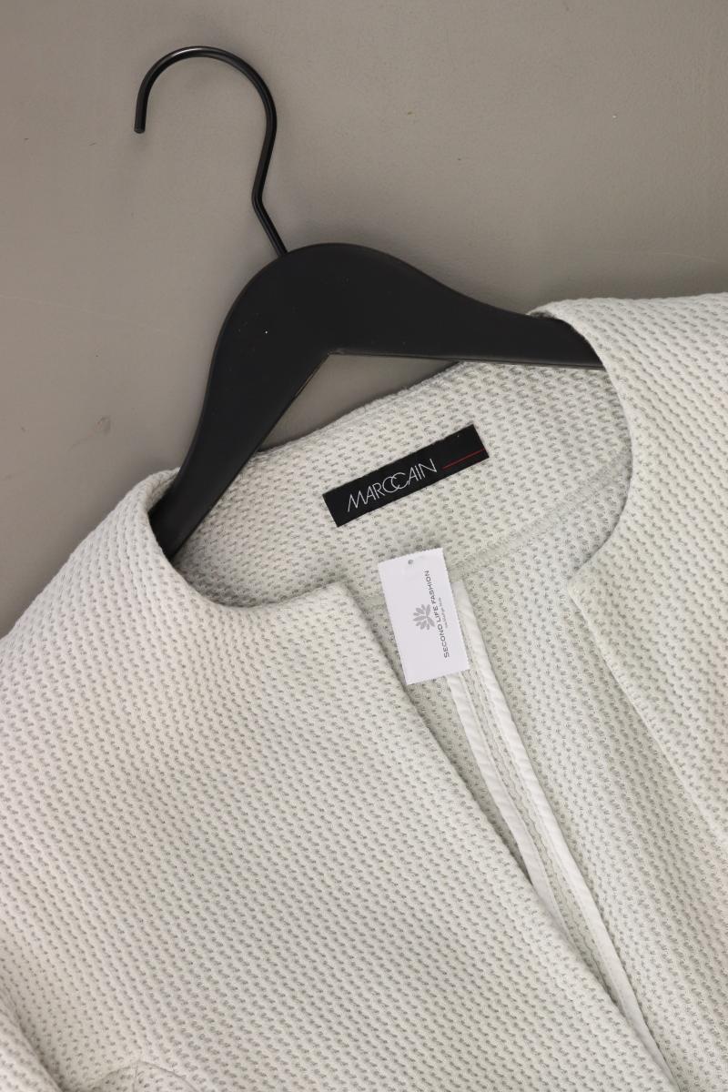 Marc Cain Regular Cardigan Gr. 36 3/4 Ärmel grau aus Baumwolle