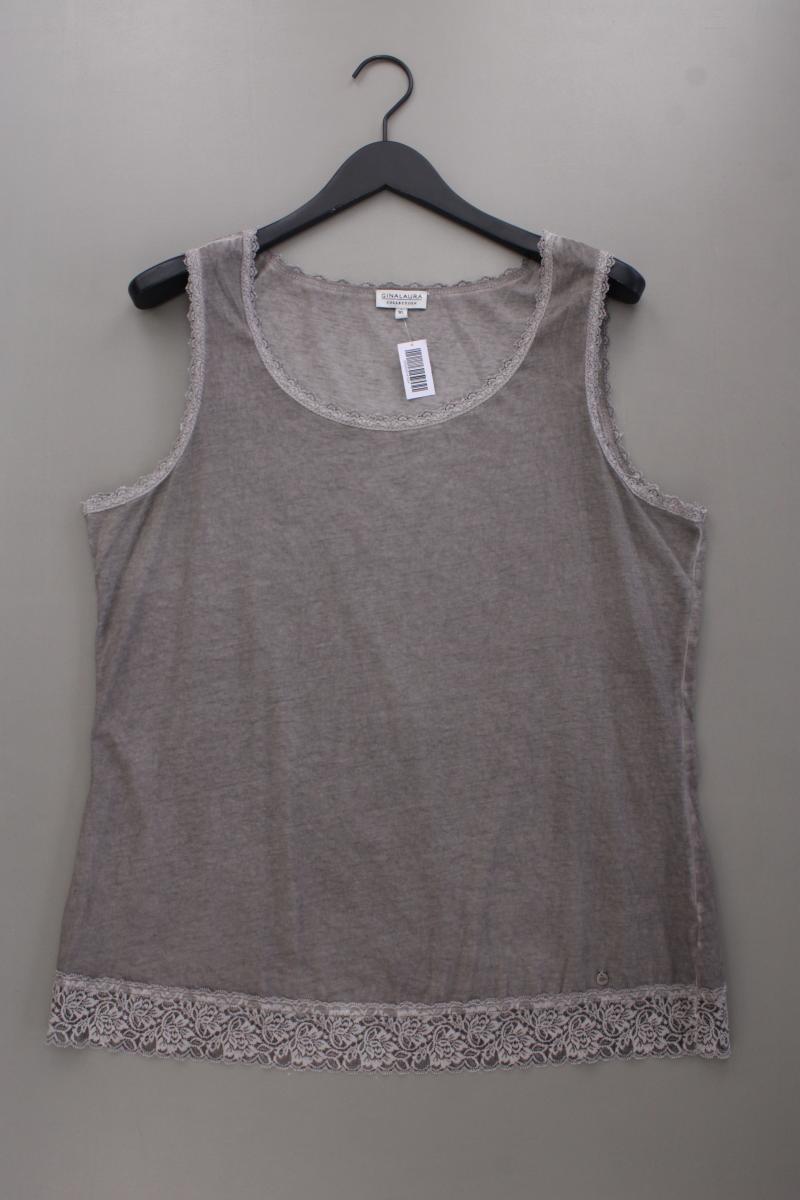 Gina Laura Trägertop Gr. XL grau