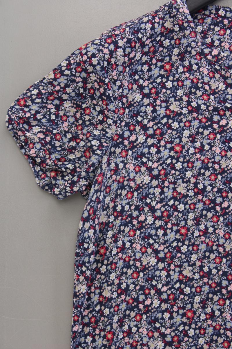 Tom Tailor Kurzarmbluse Gr. 36 mit Blumenmuster mehrfarbig