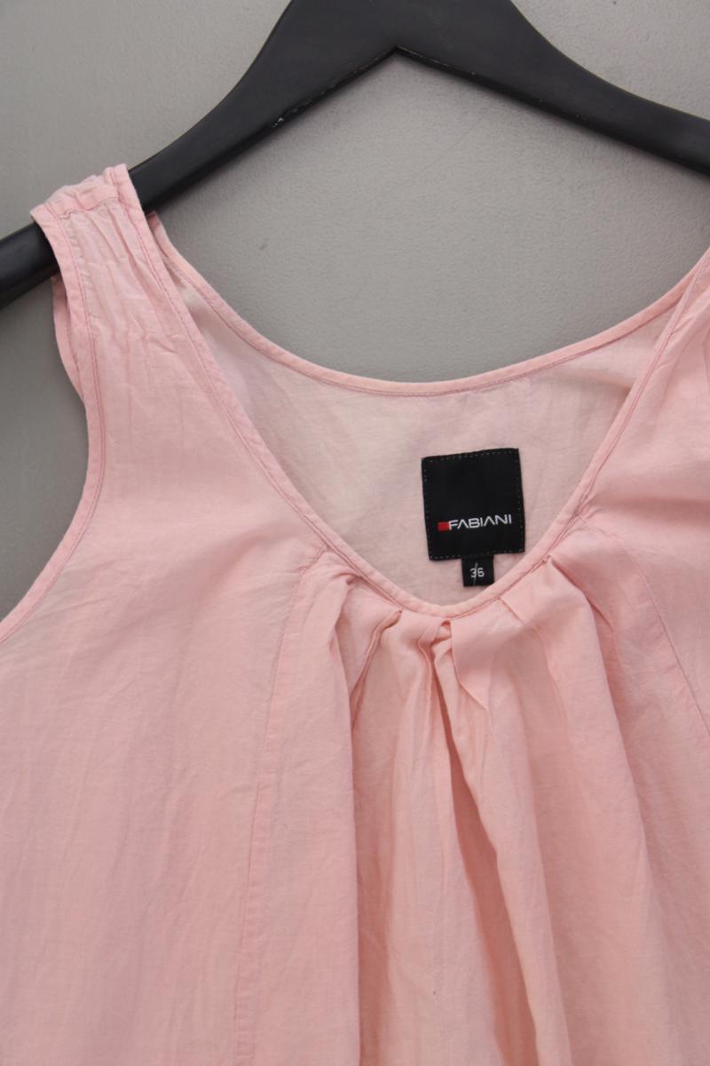 FABIANI Ärmellose Bluse Gr. 36 rosa
