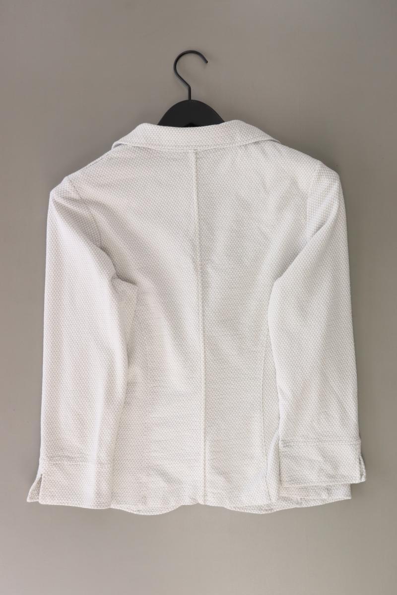 Zero Regular Blazer Gr. 38 creme aus Baumwolle