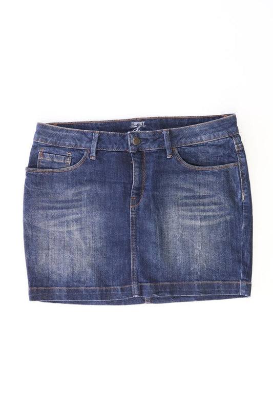Esprit Jeansrock Gr. W29 blau aus Baumwolle
