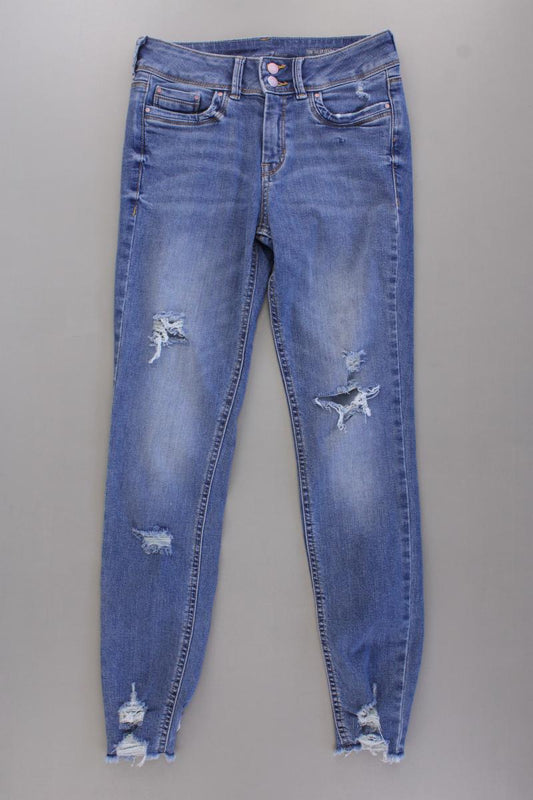 Tom Tailor (Denim) Skinny Jeans Gr. W26 blau aus Baumwolle