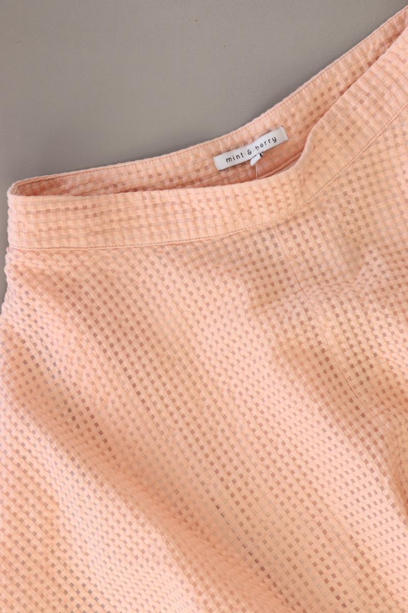 mint & berry Midirock Gr. 38 orange aus Polyester