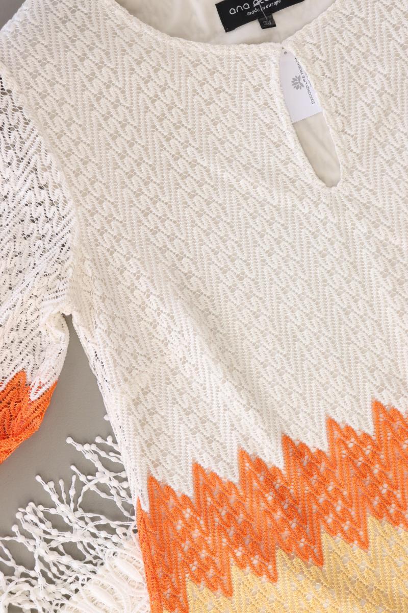 Ana Alcazar Midikleid Gr. 38 neuwertig 3/4 Ärmel orange