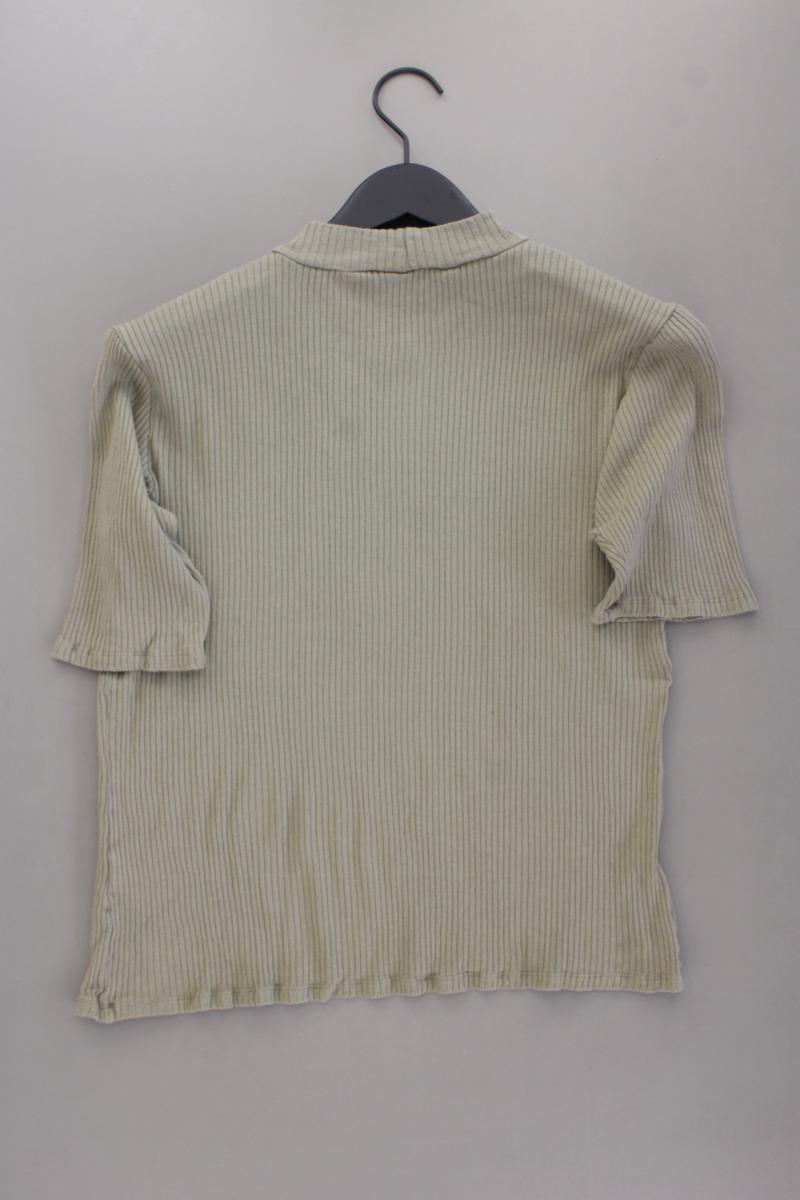 Hallhuber T-Shirt Gr. L Kurzarm olivgrün