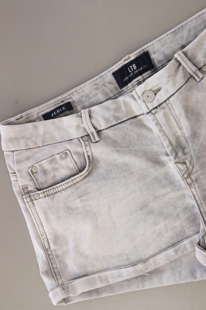LTB Jeansshorts Gr. M grau aus Baumwolle