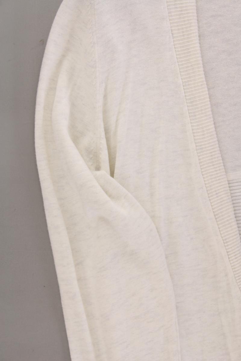 s.Oliver Strickjacke Gr. 42 Langarm creme aus Viskose