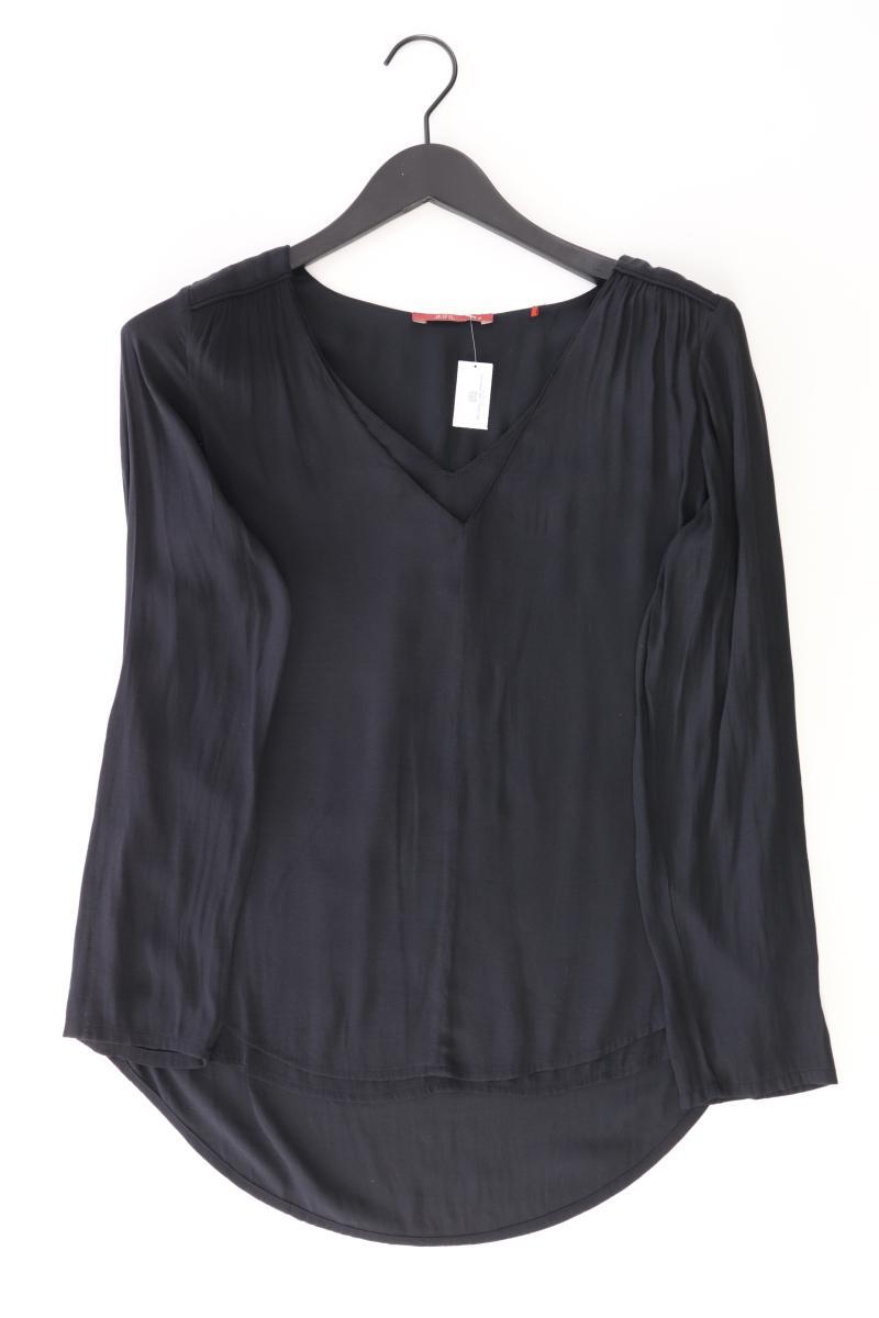 edc by Esprit Langarmbluse Gr. S schwarz aus Polyester