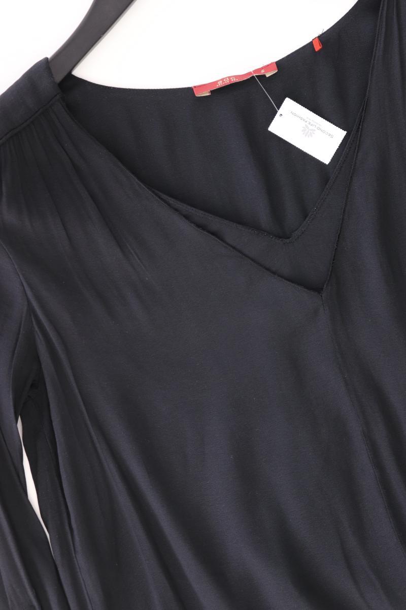 edc by Esprit Langarmbluse Gr. S schwarz aus Polyester