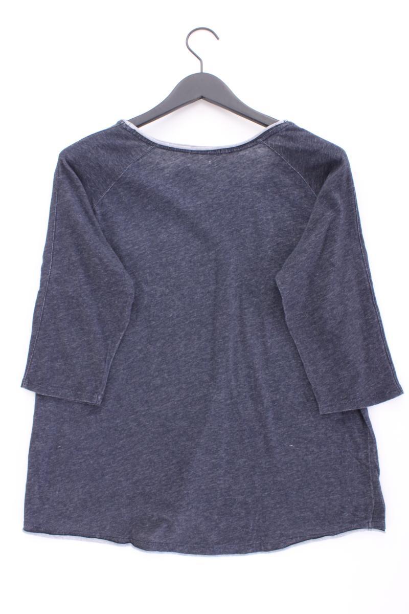 Cecil Classic Shirt Gr. XL 3/4 Ärmel blau aus Baumwolle