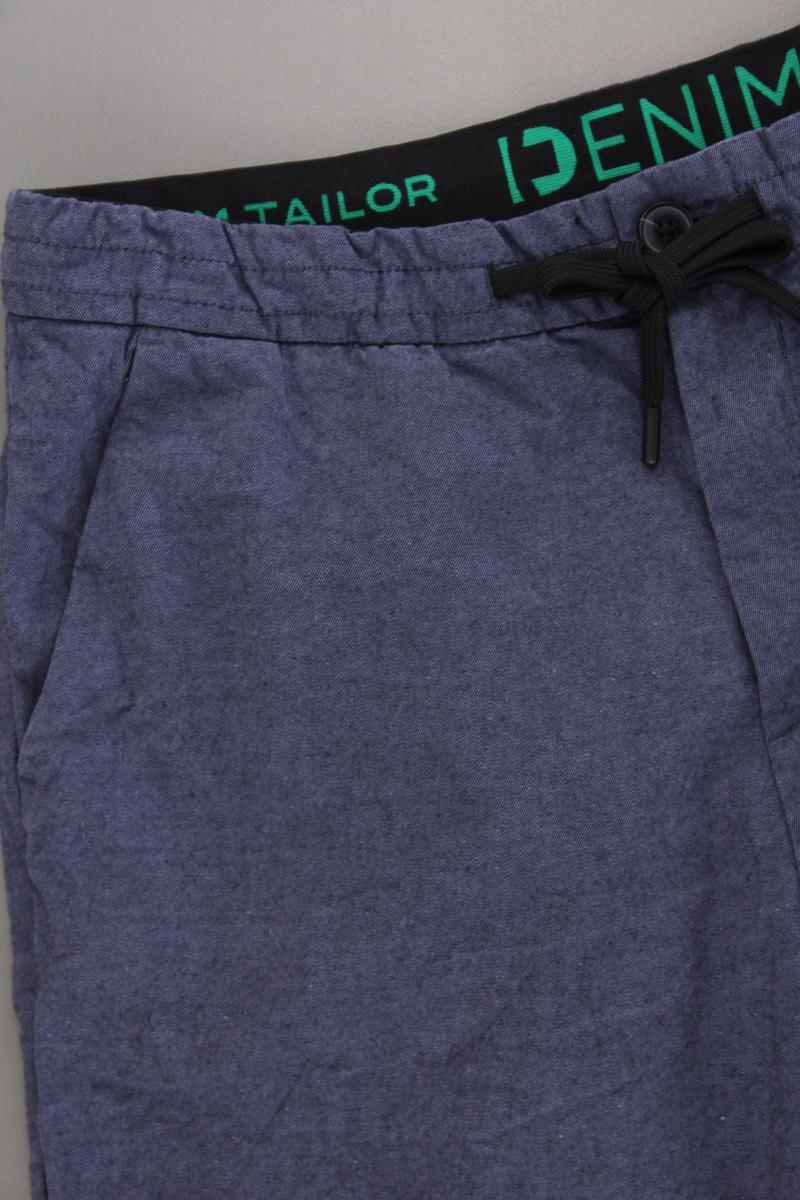 Tom Tailor (Denim) Chino Shorts für Herren Gr. M blau aus Baumwolle