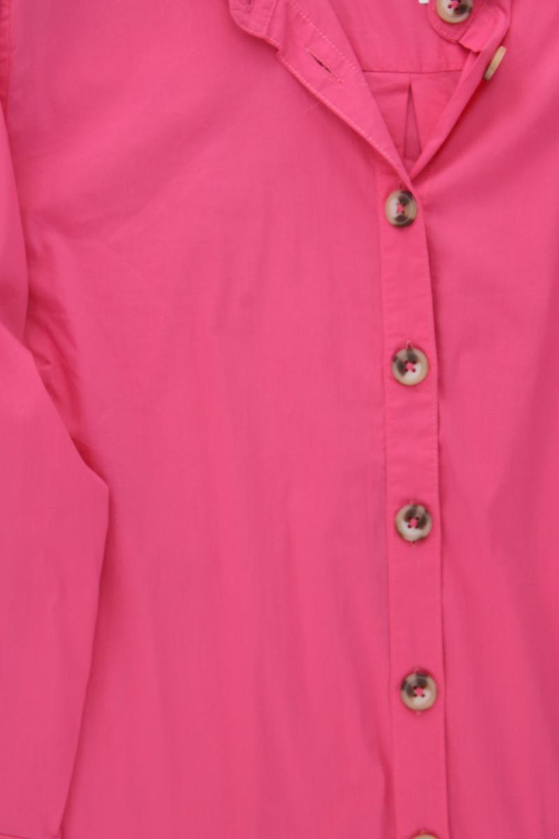 Franco Callegari Classic Bluse Gr. 44 3/4 Ärmel pink aus Baumwolle