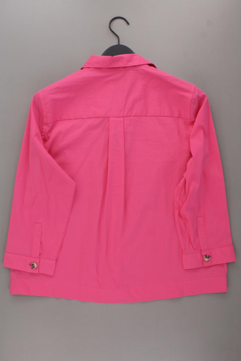 Franco Callegari Classic Bluse Gr. 44 3/4 Ärmel pink aus Baumwolle