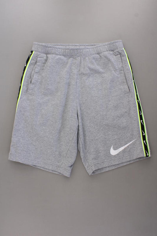 Nike Sweatshorts für Herren Gr. M grau aus Baumwolle