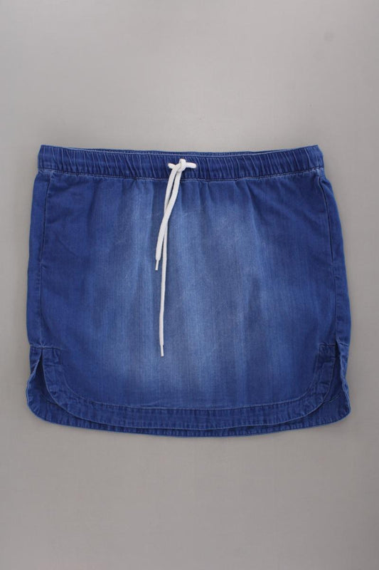QS by s.Oliver Stretchrock Gr. 40 blau aus Baumwolle