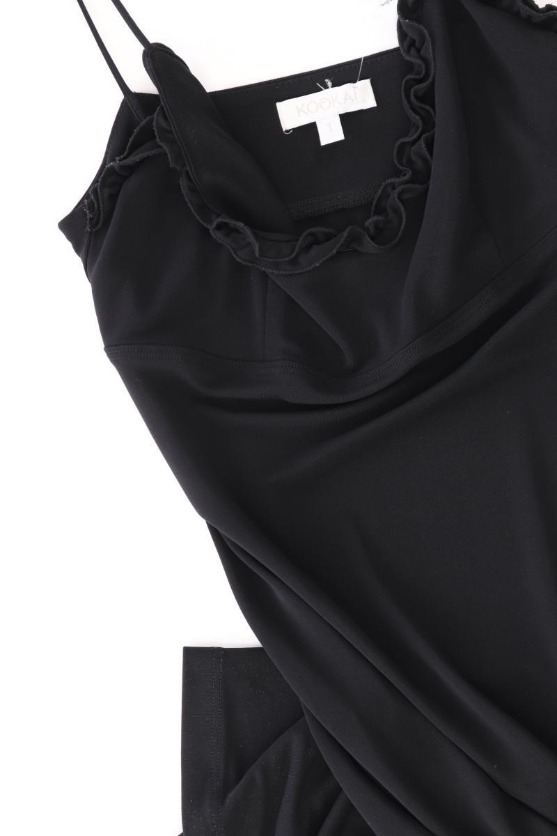 Kookai Trägerkleid Gr. 34 Vintage schwarz aus Polyester