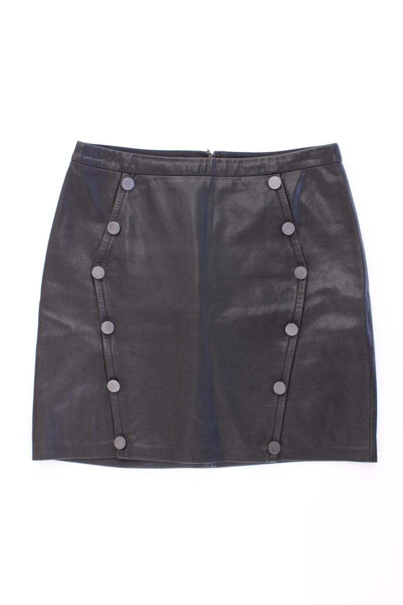 The Kooples Lederrock Gr. S schwarz