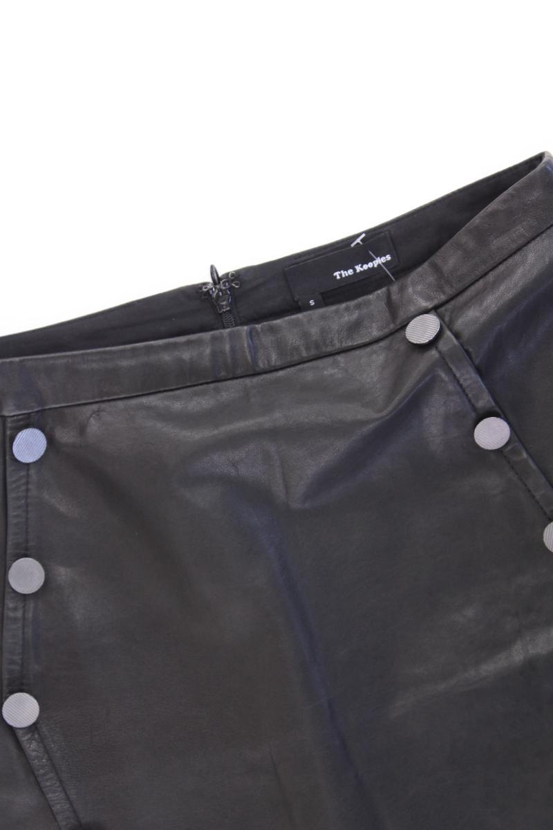 The Kooples Lederrock Gr. S schwarz