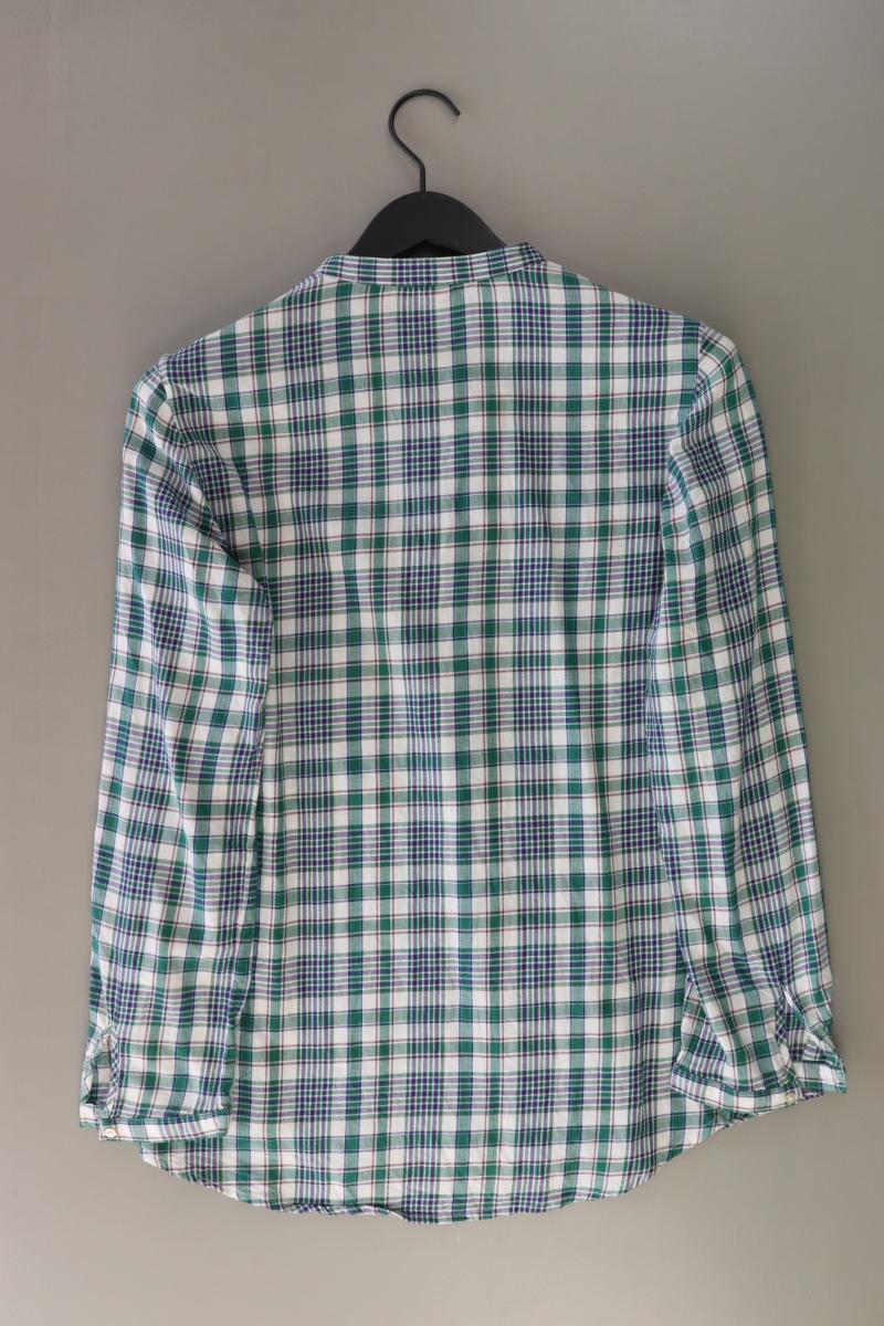 Esprit Karobluse Gr. 40 kariert Langarm grün aus Baumwolle