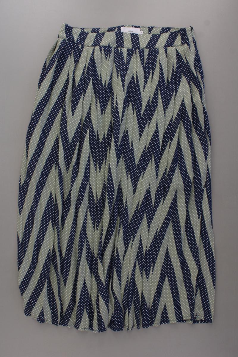 Minimum Maxirock Gr. 38 gepunktet blau aus Polyester