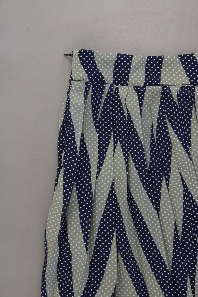 Minimum Maxirock Gr. 38 gepunktet blau aus Polyester
