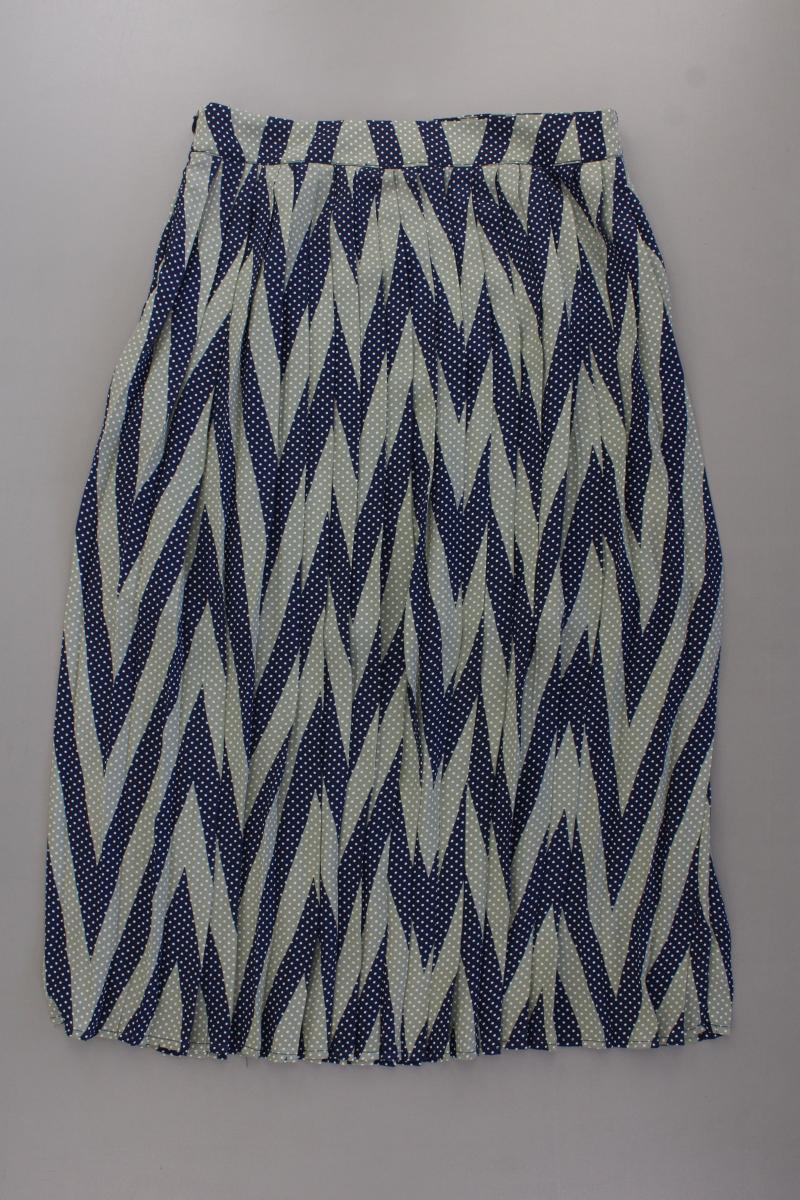 Minimum Maxirock Gr. 38 gepunktet blau aus Polyester