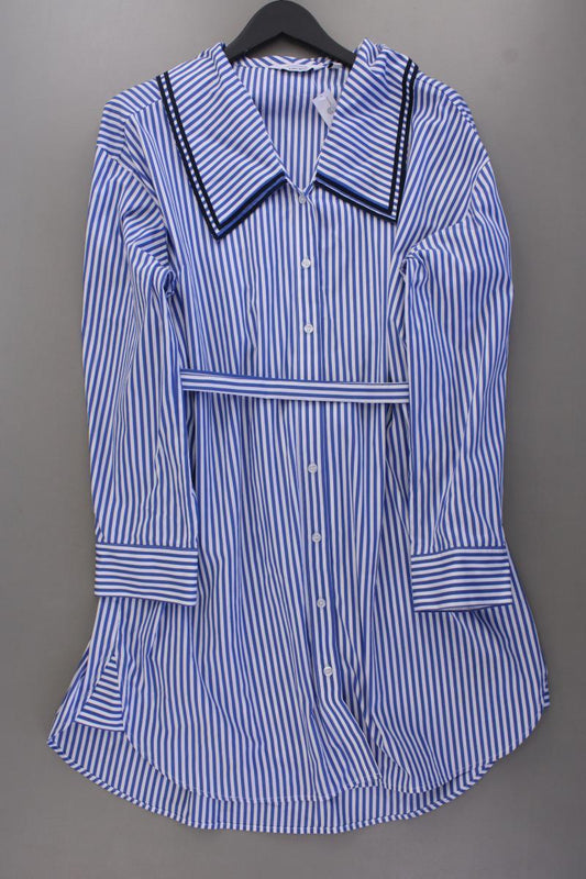 & other stories Blusenkleid Gr. M/L gestreift neuwertig mit Gürtel Langarm blau