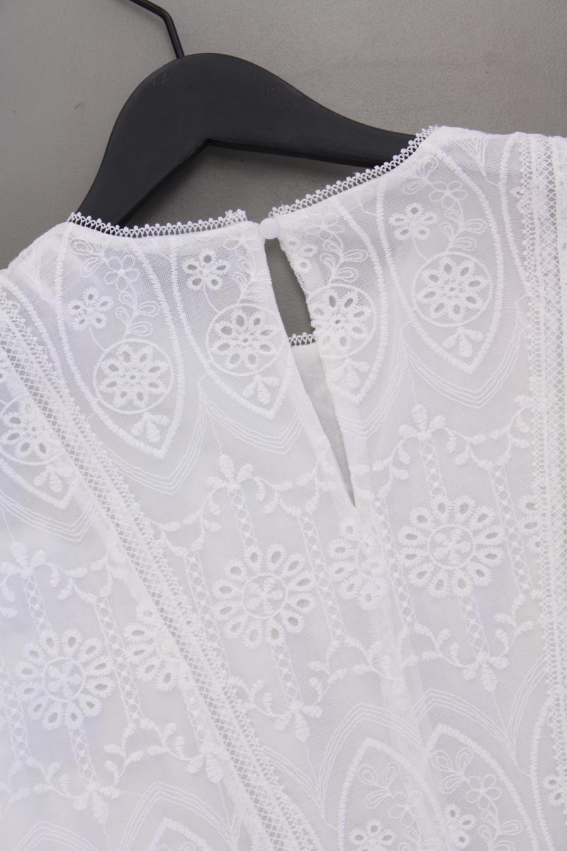Reserved Spitzenkleid Gr. L 3/4 Ärmel creme aus Baumwolle