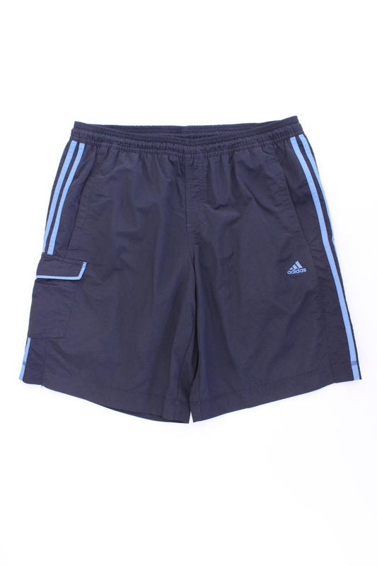 Adidas Sportshorts für Herren Gr. L blau aus Polyester