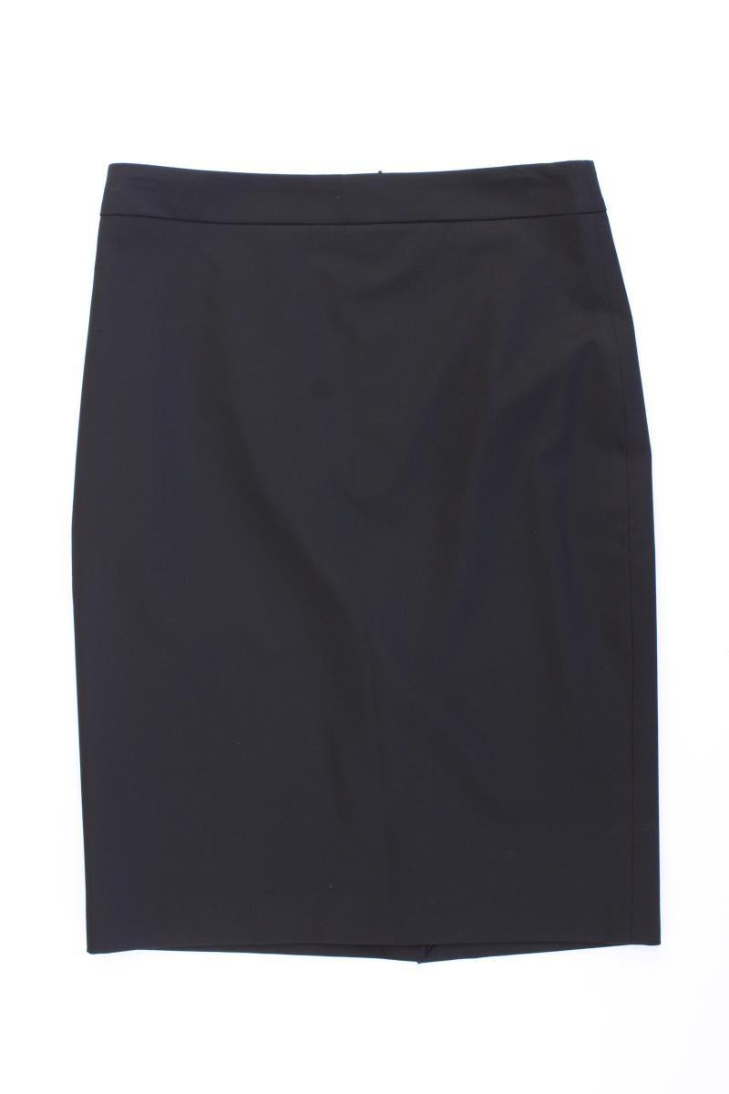 Hallhuber Bleistiftrock Gr. 38 schwarz aus Polyester