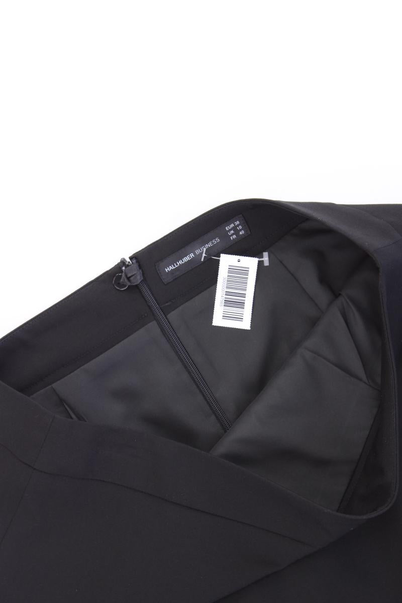 Hallhuber Bleistiftrock Gr. 38 schwarz aus Polyester