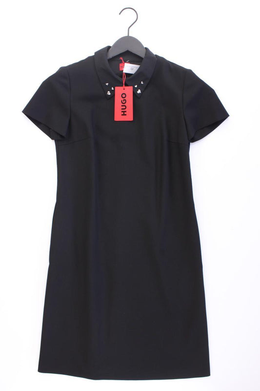 Hugo Boss Etuikleid Gr. 34 neu mit Etikett Kurzarm schwarz aus Viskose