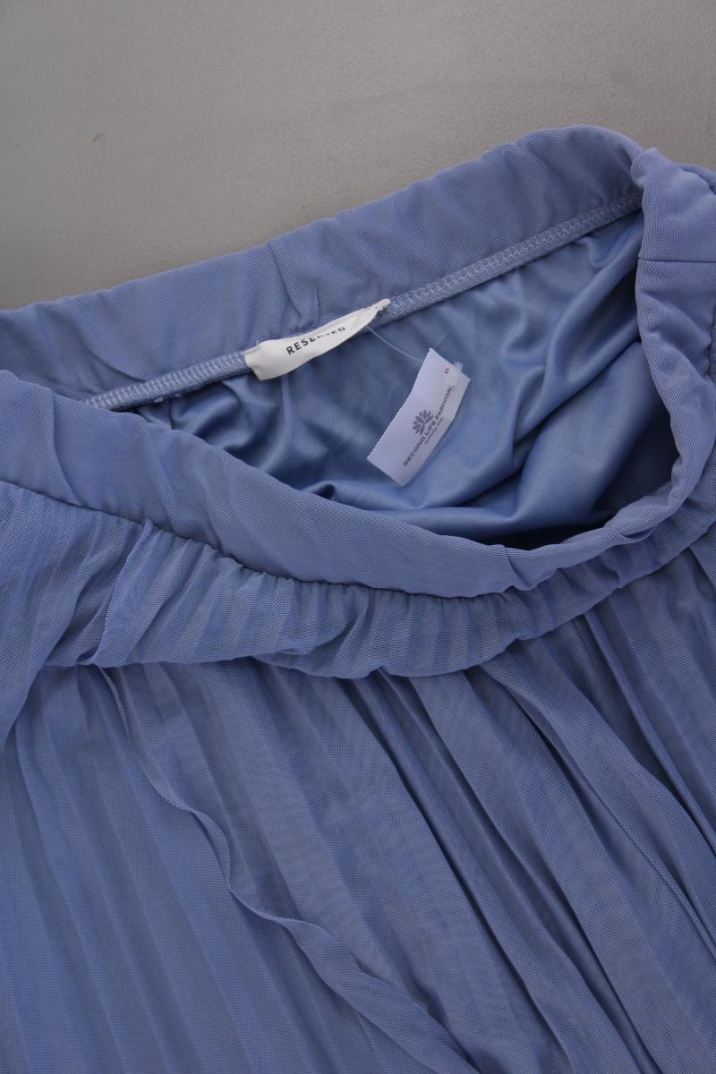 Reserved Stretchrock Gr. L blau aus Polyester