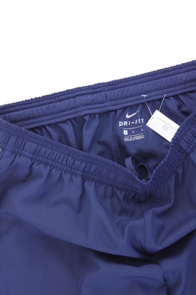 Nike Sportshorts für Herren Gr. L blau aus Polyester