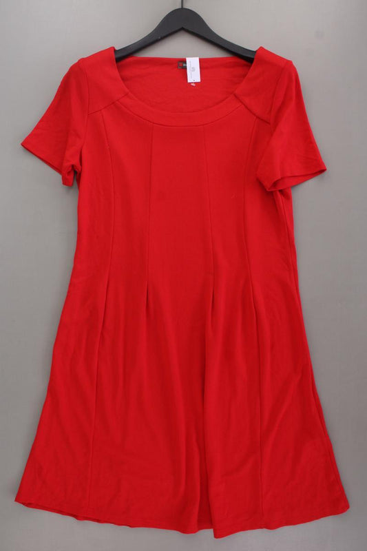 Street One Jerseykleid Gr. 42 neuwertig Kurzarm rot aus Polyester