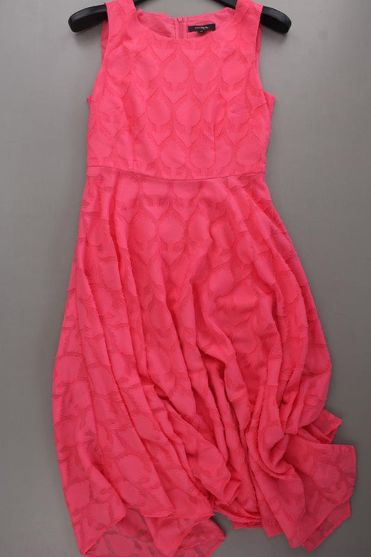 comma, Midikleid Gr. 36 neuwertig Ärmellos pink aus Polyester
