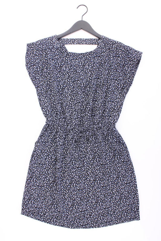 Only Kurzarmkleid Gr. 38 blau aus Polyester