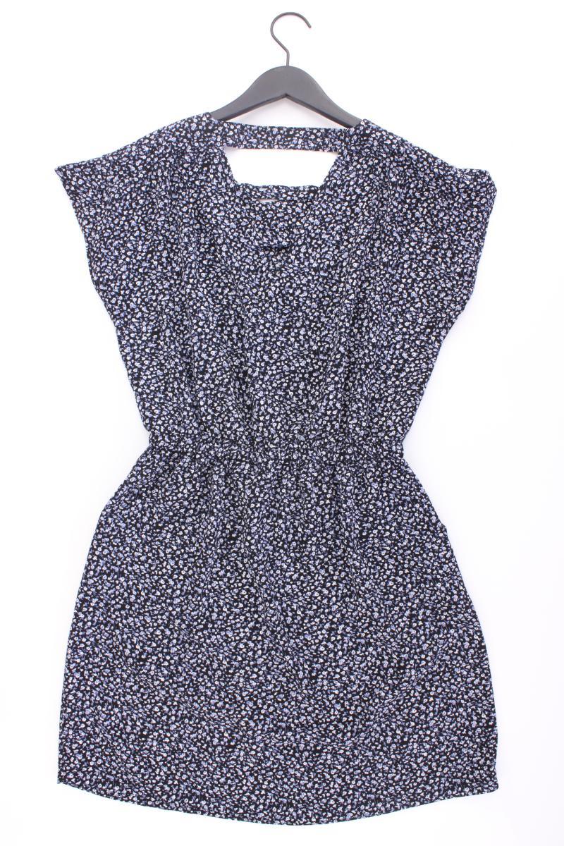 Only Kurzarmkleid Gr. 38 blau aus Polyester