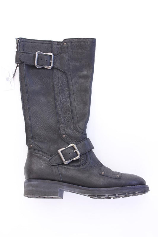 Yin Made In Italy Lederstiefel Gr. 38 schwarz