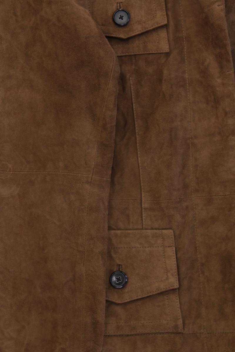 René Lezard Lederjacke Gr. 40 braun
