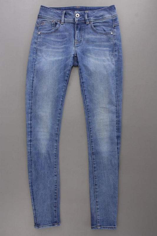 G-Star RAW Skinny Jeans Gr. w28/L32 Modell Lynn blau aus Baumwolle