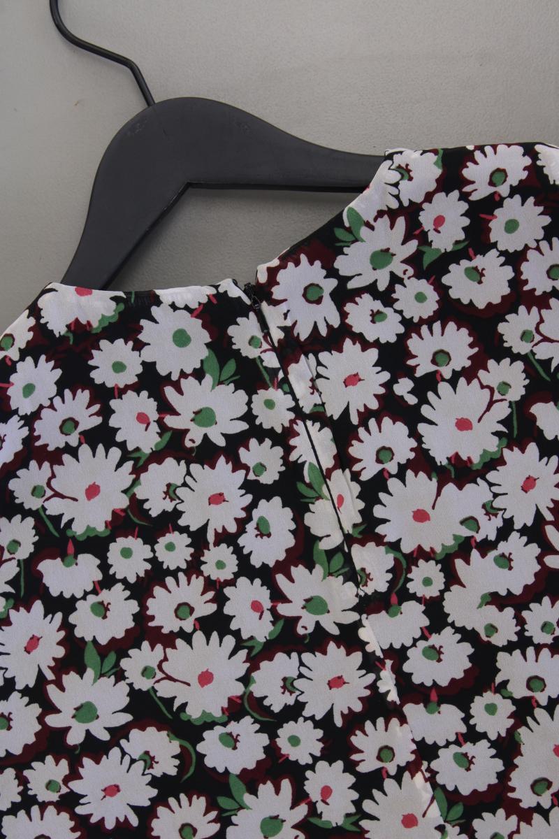 French Connection Kurzarmbluse Gr. XS mit Blumenmuster mehrfarbig