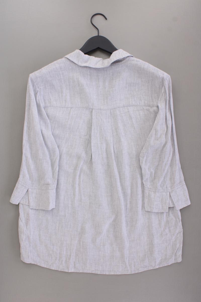 Opus Bluse Modell Fado Gr. 40 3/4 Ärmel grau aus Viskose