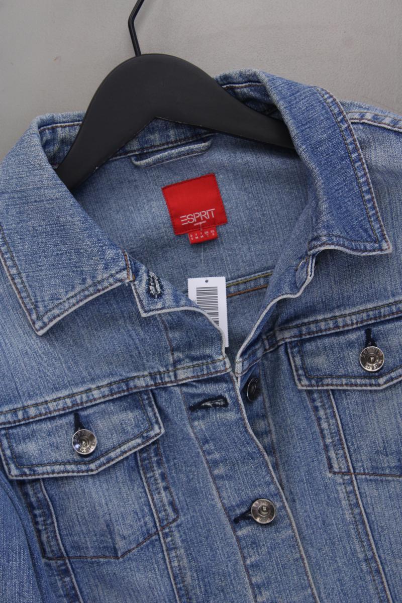Esprit Jeansjacke Gr. S blau aus Baumwolle