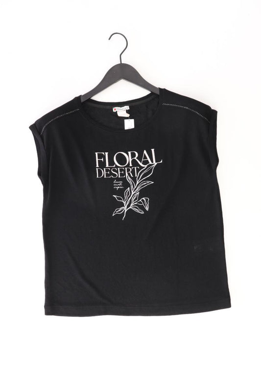 Street One Printshirt Gr. 36 Kurzarm schwarz aus Viskose